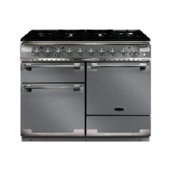 Rangemaster Elise 110cm Dual Fuel 94220 Range Cooker in Stainless Steel with 6 Burner FSD Hob